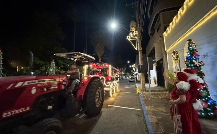  Natal em Estrela retorna à Praça Central com abertura nesta sexta-feira
