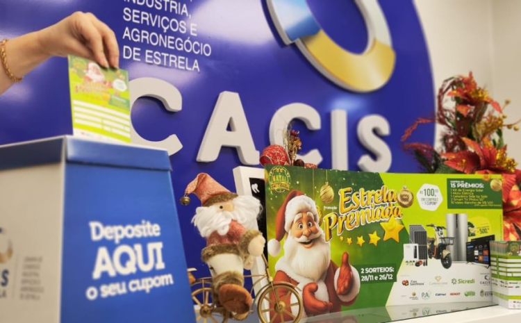  Primeiro sorteio da Campanha Estrela Premiada marca abertura do Natal em Estrela